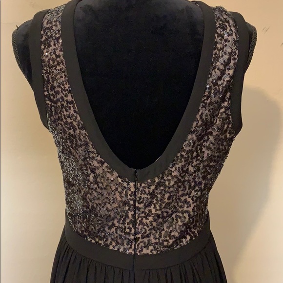 NW Nightway black sequinned dress, 10 - Picture 3 of 5